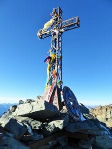 Trekking Monviso Gipfelkreuz