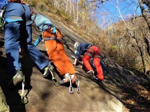 Klettern-Grundkurs-Technik