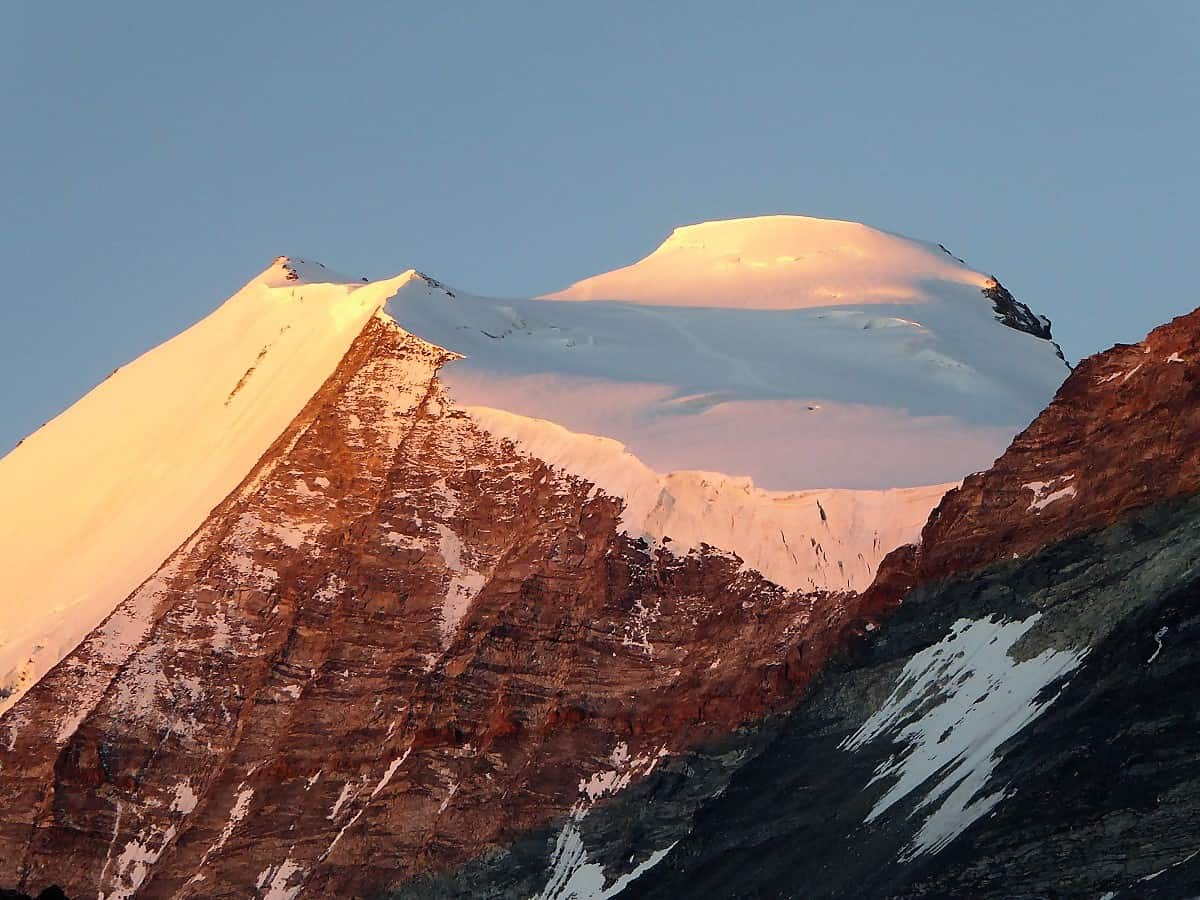 Hochtouren-Kurs mit 4000er Besteigung Sonnenaufgang Bishorn