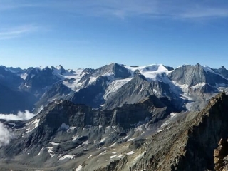 Aiguilles Rouges Arolla Panorama