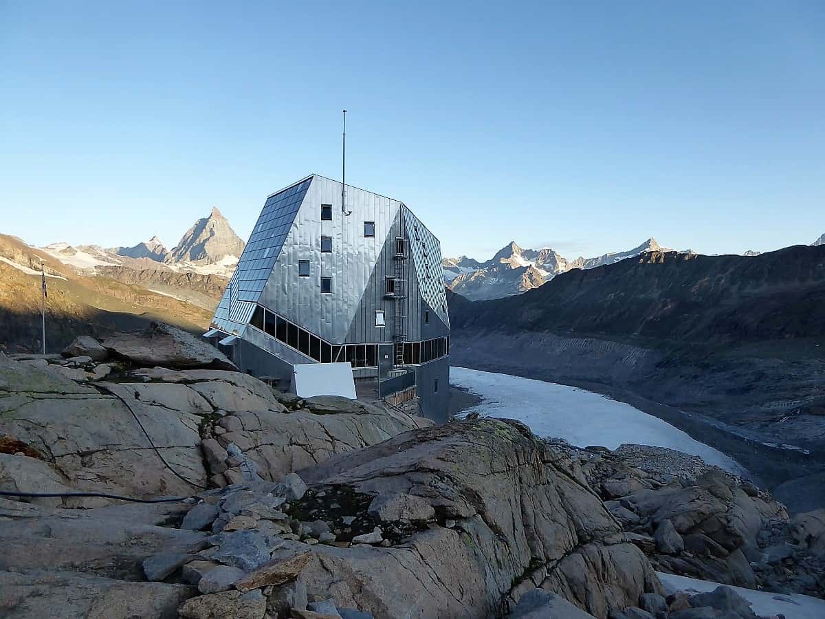 Monte Rosa Hütte Gletscher-Trekking/Wanderung! Bergführer Wallis Schweiz